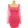 Shein ráncolt pink ruha