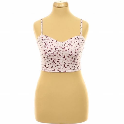 Shein virágmintás top