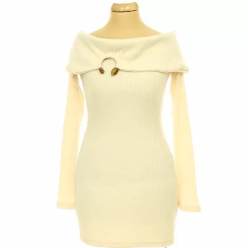 Missguided krémszínű ruha