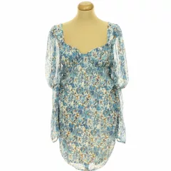 Pretty Little Thing Maternity mintás kismama ruha