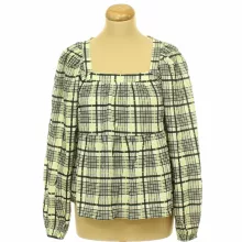 Topshop kockás blúz