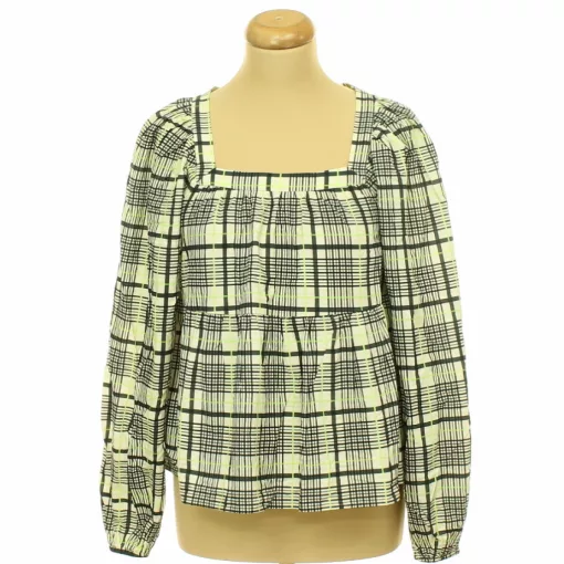 Topshop kockás blúz