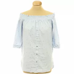River Island díszgombos mintás blúz