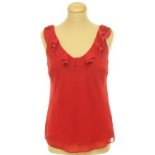 Donna Karan New York piros felső