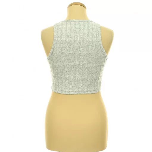 Shein bordázott szürke top