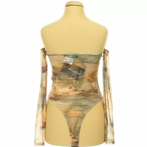 Pretty Little Thing mintás necc body