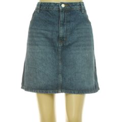 New Look koptatott kék farmer szoknya