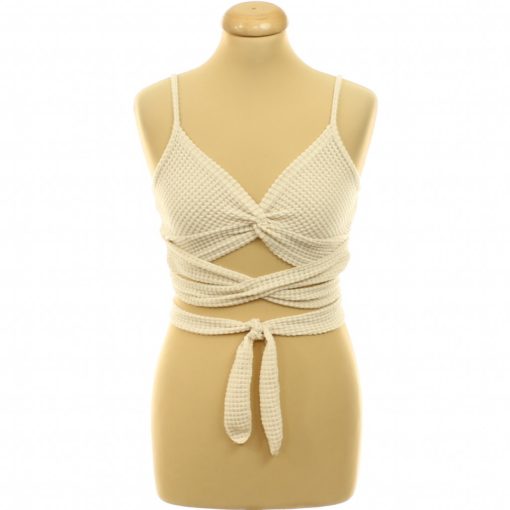 Shein bézs kötött top