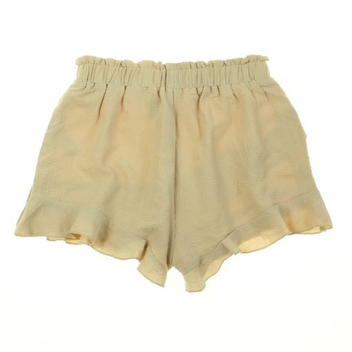 Shein fodros barna rövidnadrág