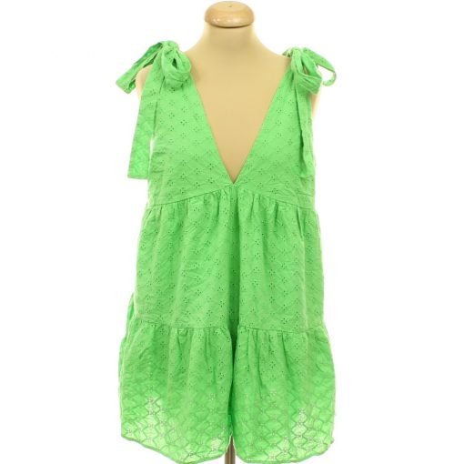 Asos azsúrozott zöld overál