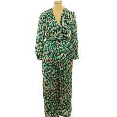 AX Paris mintás szatén overál