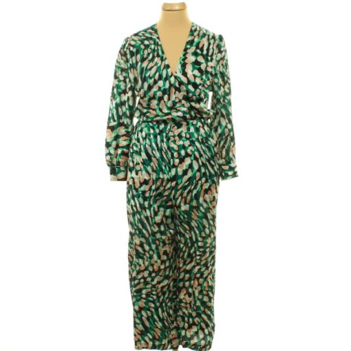 AX Paris mintás szatén overál