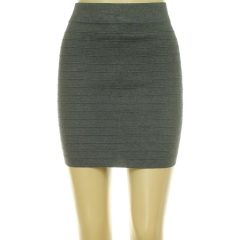 Orsay szürke kötött szoknya