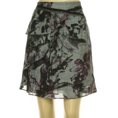 Jones mintás gyapjúkeverék szoknya