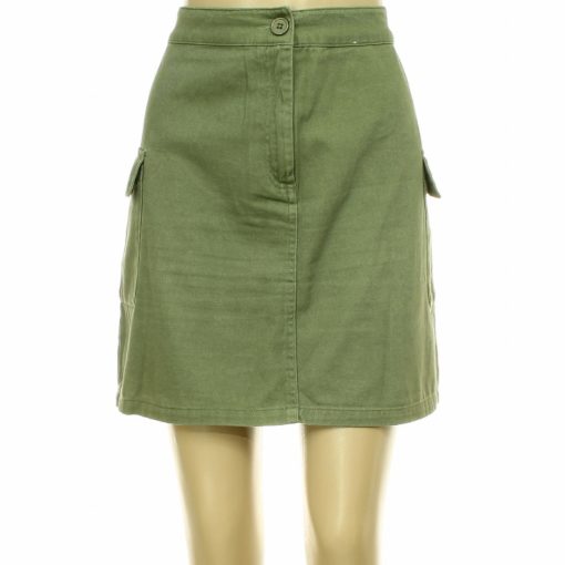 TU khakizöld farmer cargo szoknya