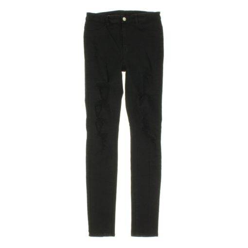 Divided szaggatott fekete skinny farmer