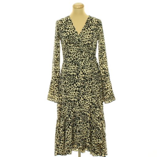 Boohoo átlapolt leopárdmintás ruha