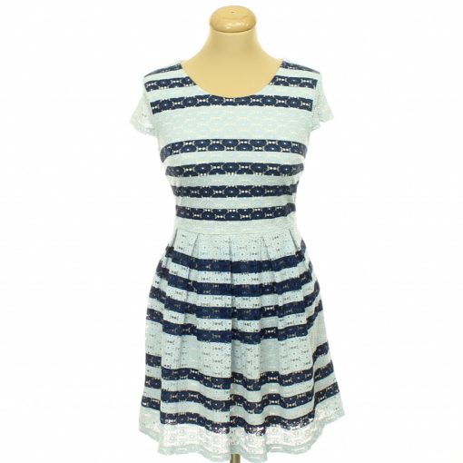 Vero Moda kék csipke ruha