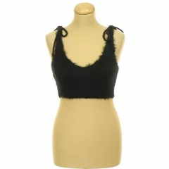 Zara fekete kötött top