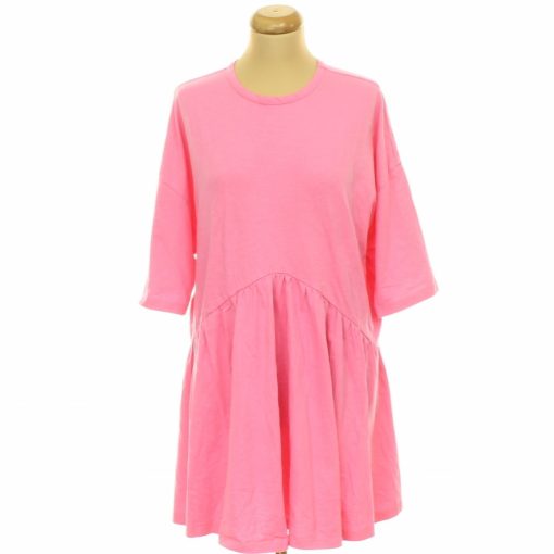Asos rózsaszín pamut miniruha