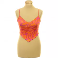 Fishbone mintás top
