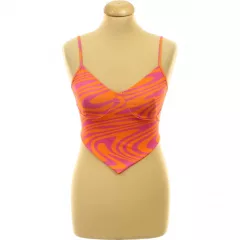 Fishbone mintás top