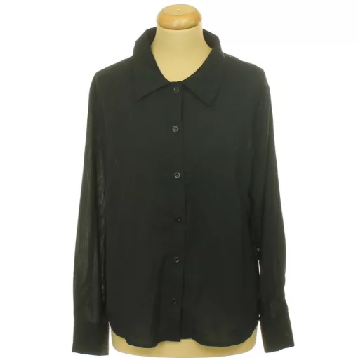 Shein csipkés fekete ing