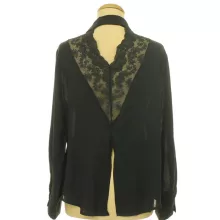 Shein csipkés fekete ing