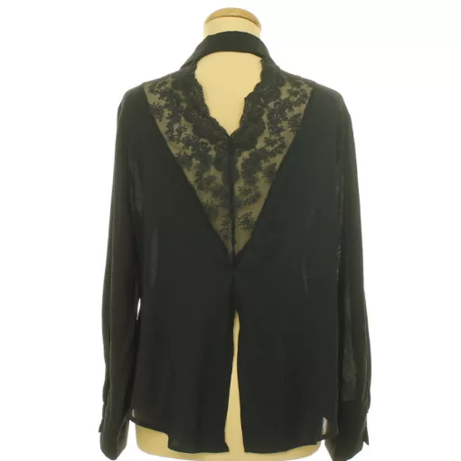 Shein csipkés fekete ing